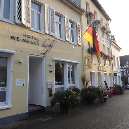 Hotel Weinhaus Hoff Bad Honnef Exteriör bild